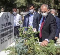 Adalet Bakanı Gül'den merhum milletvekili Yüksel'in kabrine ziyaret