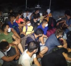 Antalya'da bir teknede 120 yabancı uyruklu yakalandı