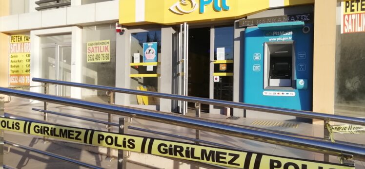 Antalya'da PTT soygunu