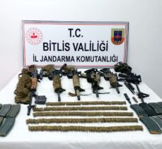 Bitlis'te 6 teröristin etkisiz hale getirildiği operasyonda silah ve mühimmat bulundu