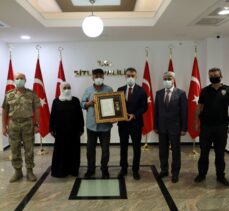 Bitlis'te şehit ailesine “Devlet Övünç Madalyası ve Beratı” takdim edildi