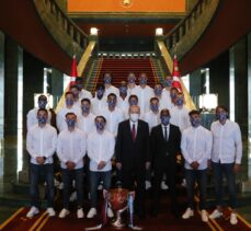 Cumhurbaşkanı Erdoğan, Trabzonspor Futbol Kulübü heyetini kabul etti
