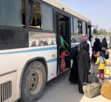 DEAŞ'tan kaçarak Suriye'ye sığınan Iraklıların ülkelerine dönüşü sürüyor