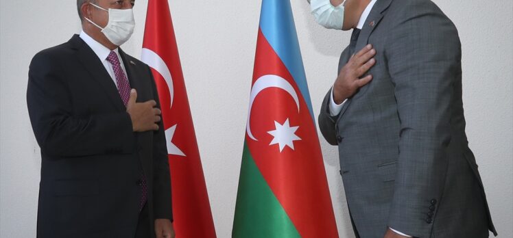 Dışişleri Bakanı Çavuşoğlu, Azerbaycan'ın Ankara Büyükelçisi Hazar İbrahim'i ziyareti etti