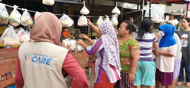 Endonezya'da ihtiyaç sahiplerine “askıda gıda” kampanyası