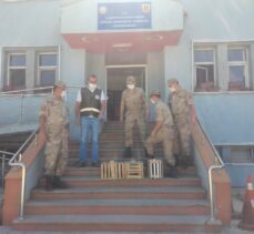 Erzurum'da kaçak kınalı keklik avlayan kişiye 8 bin lira ceza kesildi