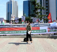 İsrail'le normalleşme anlaşmaları İstanbul'da protesto edildi