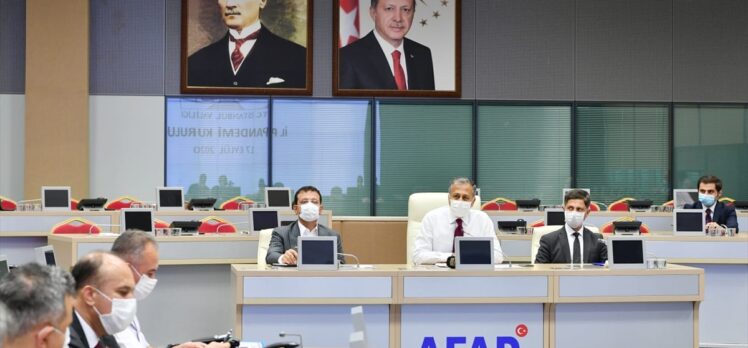 İstanbul Valisi Yerlikaya'nın başkanlığında “İl Pandemi Kurulu” toplandı