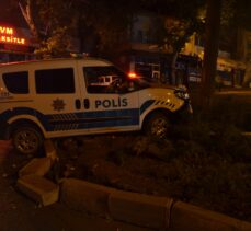 Kahramanmaraş'ta kaza yapan ekip aracındaki 2 polis yaralandı