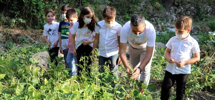 Karabük'te “ata tohumları” minik öğrencilerin ellerinde hayat buluyor