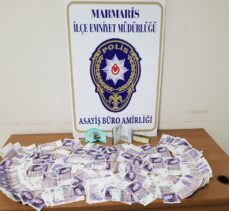 Marmaris'te sahte parayla yakalanan İngiliz turist gözaltına alındı