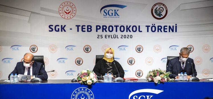 SGK ile TEB arasında İlaç Alım Protokolü imzalandı