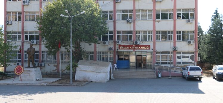 Siirt'in Şirvan ilçesi Kovid-19 nedeniyle karantinaya alındı