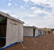Türkiye Diyanet Vakfı Sudan'da sel mağduru 400 aileye yardım malzemesi dağıttı