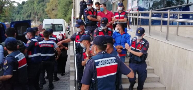 Zonguldak'ta kablo hırsızlığından gözaltına alınan 5 zanlıdan 4'ü tutuklandı