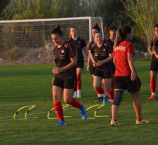 A Milli Kadın Futbol Takımı'nın Antalya kampı başladı
