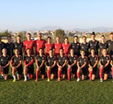 A Milli Kadın Futbol Takımı'nın Antalya kampı sürüyor