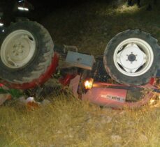Adıyaman’da traktörün devrilmesi sonucu karı koca öldü