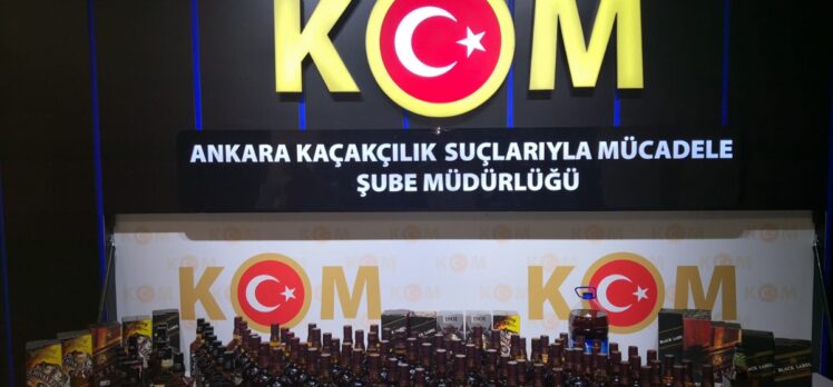 Ankara merkezli 5 ilde sahte içki operasyonu: 17 gözaltı
