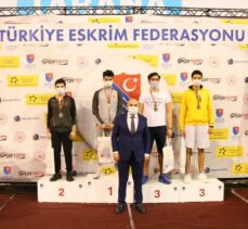 Ankara'daki Yıldızlar, Gençler, Büyükler Eskrim Açık Turnuvası sona erdi