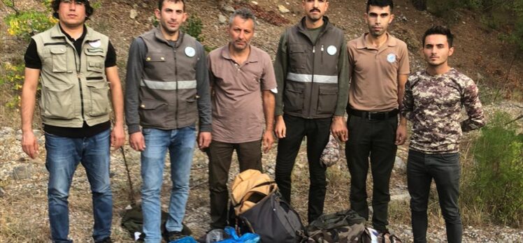 Antalya'da yaban keçilerini avlayan kişiye 55 bin 554 lira ceza