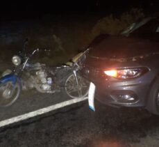 Aydın'da otomobil motosiklete çarptı: 1 ölü