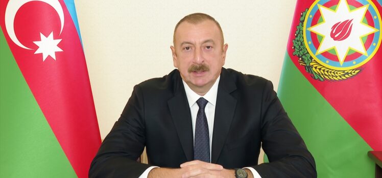 Azerbaycan Cumhurbaşkanı İlham Aliyev: “Ateşkes isteyenler Ermenistan'a silahlar gönderiyor”