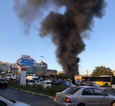 GÜNCELLEME – Başakşehir'de plastik fabrikasında yangın
