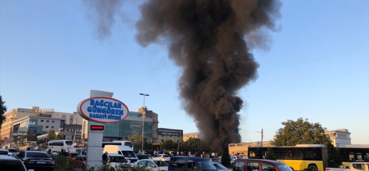 GÜNCELLEME – Başakşehir'de plastik fabrikasında yangın