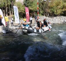 Beytüşşebap'taki rafting yarışması sona erdi