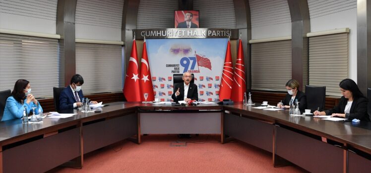 CHP Genel Başkanı Kılıçdaroğlu, video konferans yöntemiyle gençlerle buluştu: