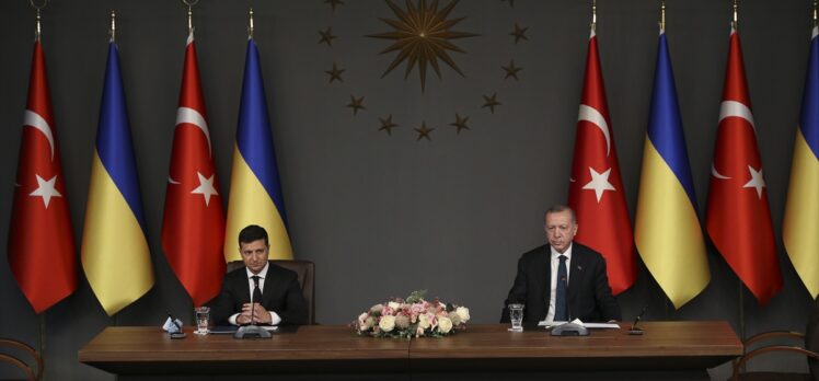 Cumhurbaşkanı Erdoğan'a “Ukrayna Devlet Nişanı” verildi