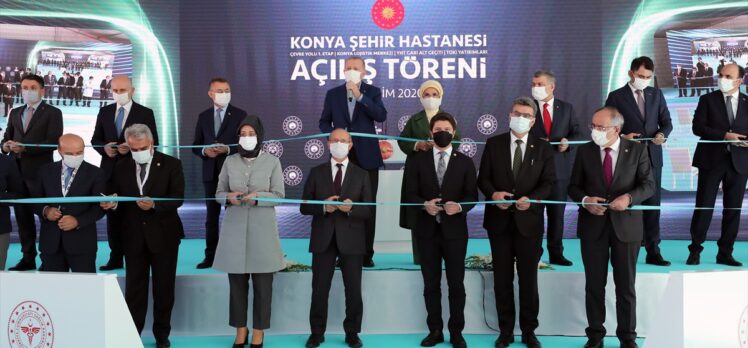 Cumhurbaşkanı Erdoğan, Konya Şehir Hastanesi Açılış Töreni'nde konuştu: (1)