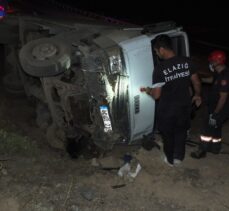 Elazığ'da trafik kazasında yaralananlara yardıma giden itfaiye aracı kaza yaptı