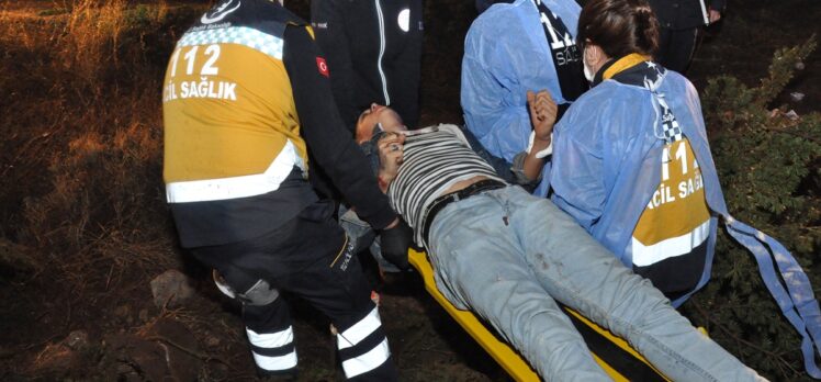 Eskişehir'de yolcu otobüsü devrildi: 3 yaralı