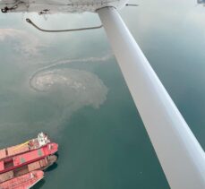 İstanbul Tuzla'da denizi kirleten gemiye 1,3 milyon lira ceza kesildi