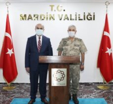 Jandarma Genel Komutanı Orgeneral Çetin'den Mardin Valisi Demirtaş'a ziyaret