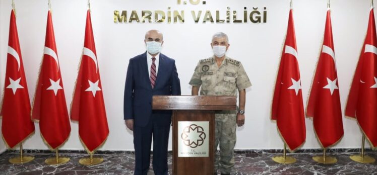 Jandarma Genel Komutanı Orgeneral Çetin'den Mardin Valisi Demirtaş'a ziyaret