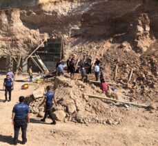 Kahramanmaraş'ta inşaat alanında toprak kayması sonucu 2 işçi öldü