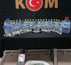 Karabük'te sahte içki sattığı iddiasıyla bir kişi yakalandı