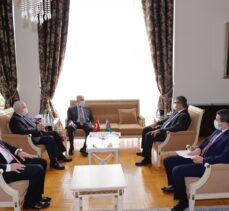 Karamollaoğlu'ndan Azerbaycan'ın Ankara Büyükelçisi İbrahim'e destek ziyareti