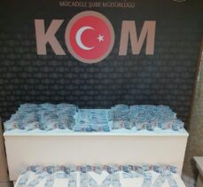 Kırıkkale'de 50 bin 300 lira değerinde sahte banknot ele geçirildi