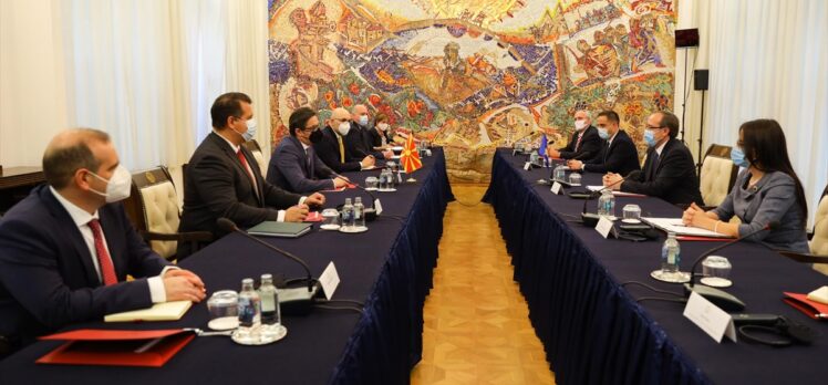 Kosova Başbakanı Hoti, Kuzey Makedonya'yı ziyaret etti