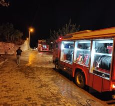 Manisa'da tüp patlaması sonucu çıkan yangında 1 kişi yaralandı
