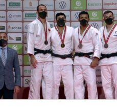 Milli judocu Vedat Albayrak'tan Macaristan'da altın madalya