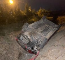 Muğla'da otomobil takla attı: 2 yaralı