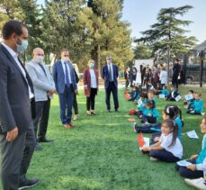 NATO PA Türk heyeti TMV Gürcistan Uluslararası Maarif Okullarını ziyaret etti