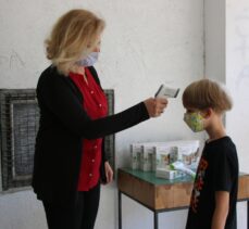 TİKA’dan Kuzey Makedonya’daki ilkokullara Kovid-19'a karşı destek