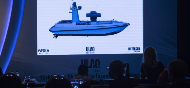Türkiye'nin ilk silahlı insansız deniz aracı tanıtıldı