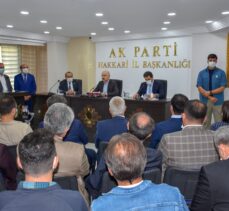 Ulaştırma ve Altyapı Bakanı Adil Karaismailoğlu, Hakkari'de konuştu: